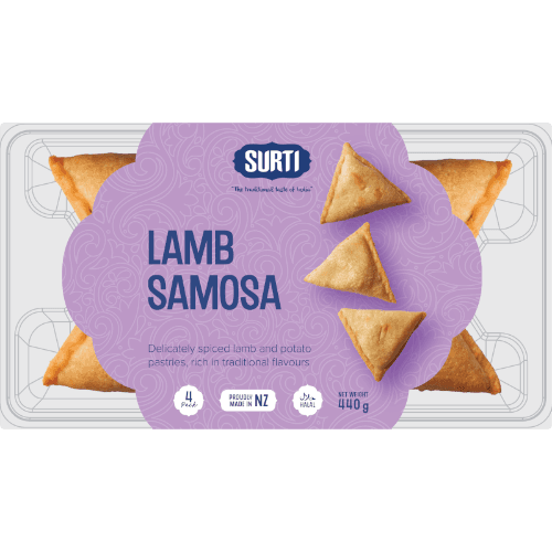Surti Oven Ready Lamb Samosa