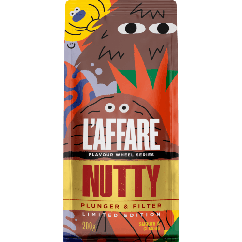 L'affare Plunger Grind Coffee Nutty 200 g