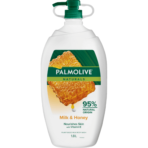 Palmolive Naturals Milk & Honey Plant Based Milk Body Wash