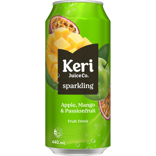 Keri Sparkling Apple Mango & Passionfruit Fruit Drink