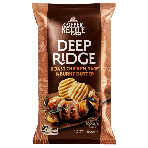 Copper Kettle Deep Ridge Roast Chicken Sage & Burnt Butter Potato Chips