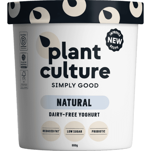 Plant Culture Simply Good Natural Dairy-Free Yoghurt