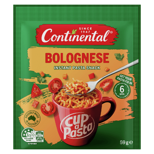 Continental Bolognese Instant Pasta Snack