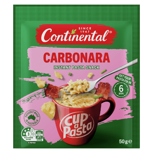 Continental Carbonara Instant Pasta Snack