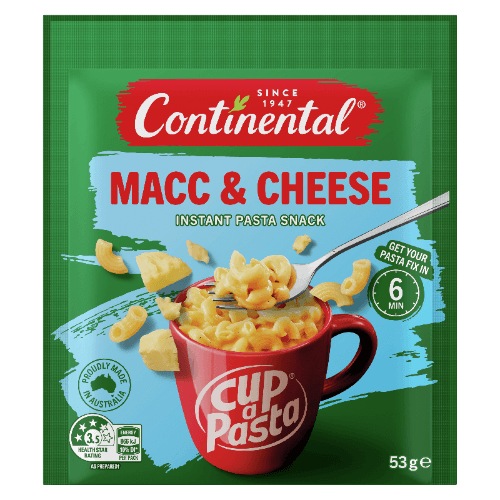 Continental Macci & Cheese Instant Pasta Snack