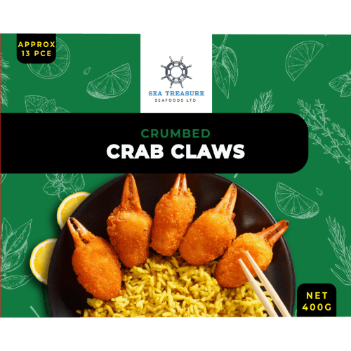 Sea Treasure Seafoods Claws Crumbed Crab