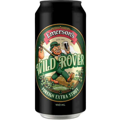 Emerson's Wild Rover Foreign Extra Stout 440 mL