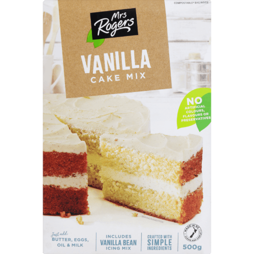 Mrs Rogers Vanilla Cake Mix