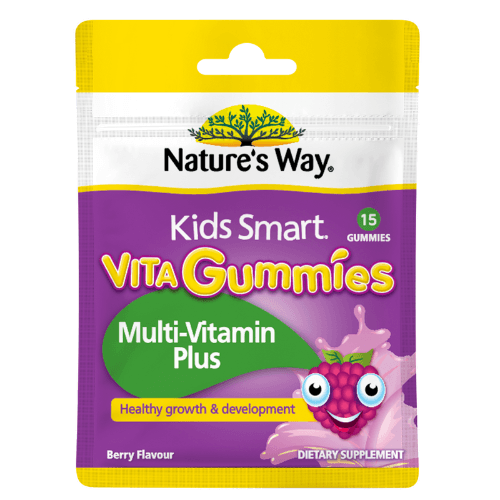 Natures Way Kids Smart Berry Flavour Multi-Vitamin Plus Gummies