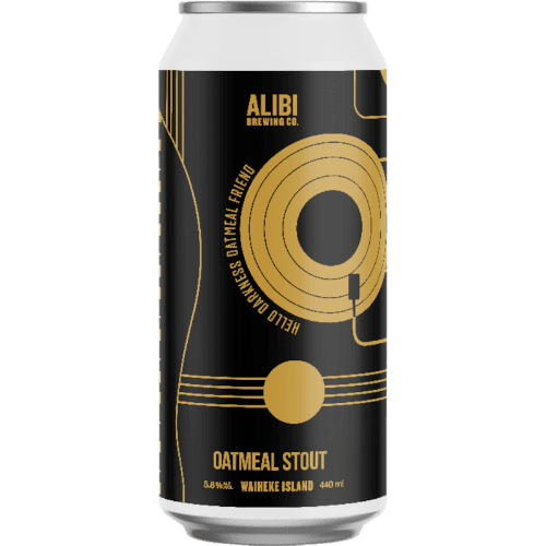 Alibi Hello Darkness Oatmeal Stout 440 mL