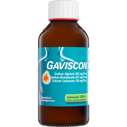 Gaviscon Peppermint Heartburn & Indigestion Relief Liquid