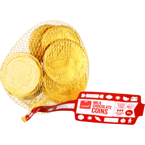 Pams Milk Chocolate Coins