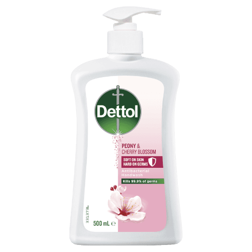 Dettol Peony & Cherry Blossom Antibacterial Liquid Hand Wash