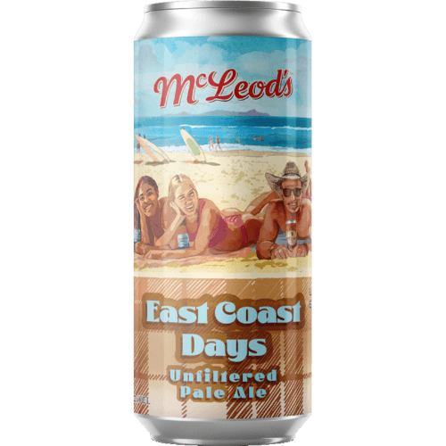 McLeod's East Coast Days Unfiltered Pale Ale 440 mL