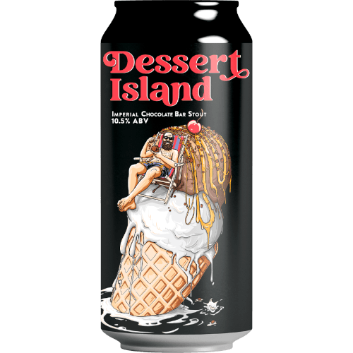 Double Vision Brewing Company Dessert Island Snickers Pastry Stout 440 mL