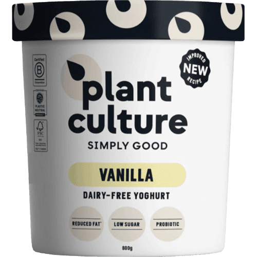 Plant Culture Simply Good Vanilla Dairy-Free Yoghurt
