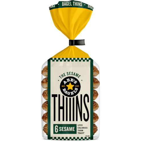 Abe's Thiiins Sesame Bagel Thins