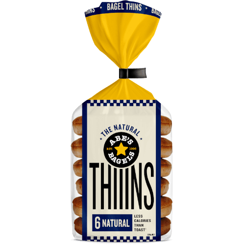 Abe's Thiiins Natural Bagel Thins