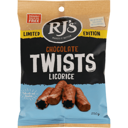 RJ's Chocolate Licorice Twists