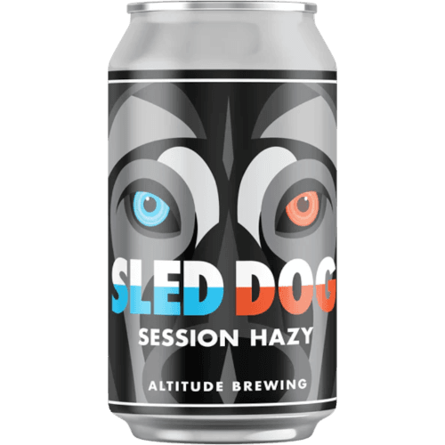 Altitude Brewing Sled Dog Session Hazy Beer