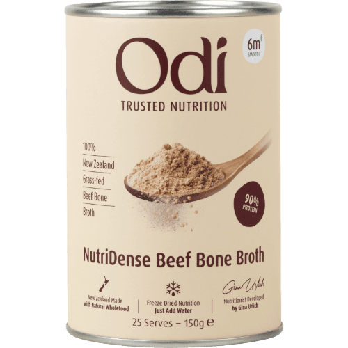 Odi NutriDense Beef Bone Broth Powder Baby Food 6m+ Smooth
