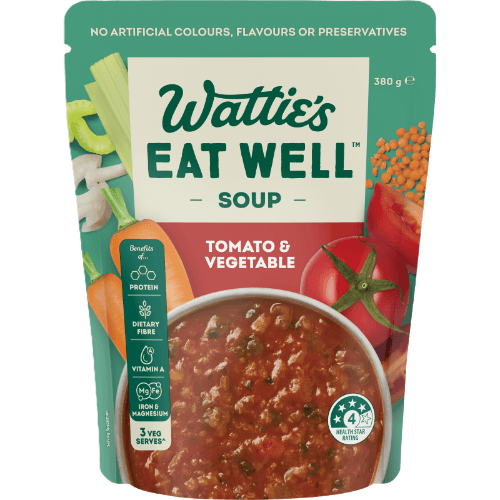 Wattie's Eat Well Tomato & Vegetable Soup