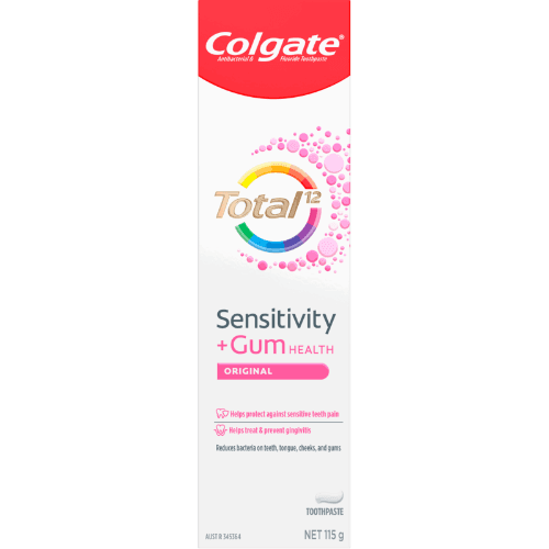 Colgate Total Sensitivity and Gum Health Original Toothpaste