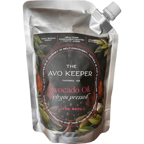 The Avo Keeper Virgin Pressed Avocado Oil Pouch Refill