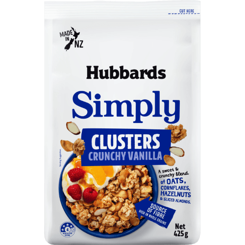 Hubbards Simply Crunchy Vanilla Muesli Clusters