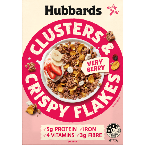 Hubbards Very Berry Clusters & Crispy Flakes