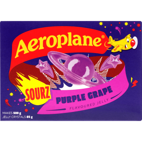 Aeroplane Sour Jelly Purple Grape 85 g