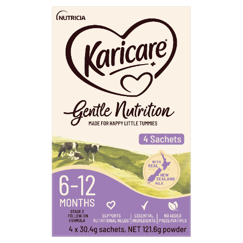 Karicare 2 Baby Formula Sachets From 6 To 12 Months