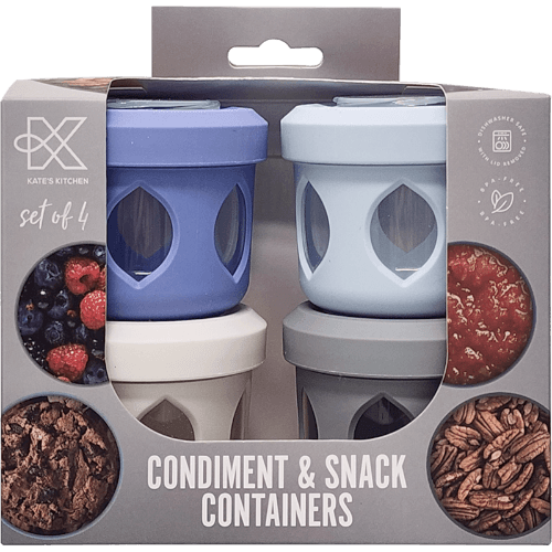 Kates Condiment & Snack Containers