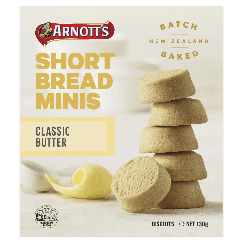 Arnott's Classic Butter Shortbread Minis