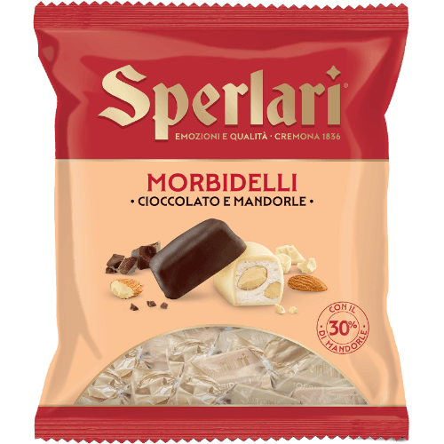 Sperlari Soft Nougat Bites with White & Dark Chocolate