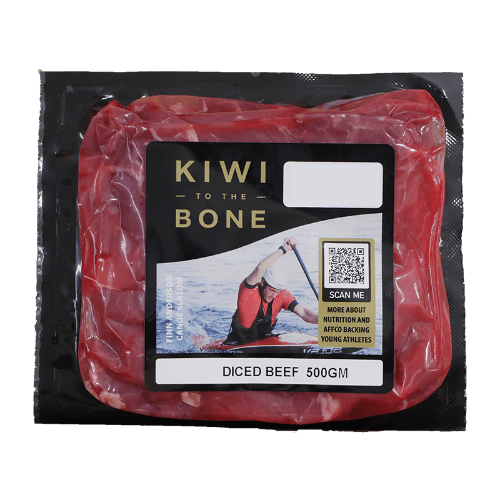 Kiwi to the Bone Diced Beef 500 g