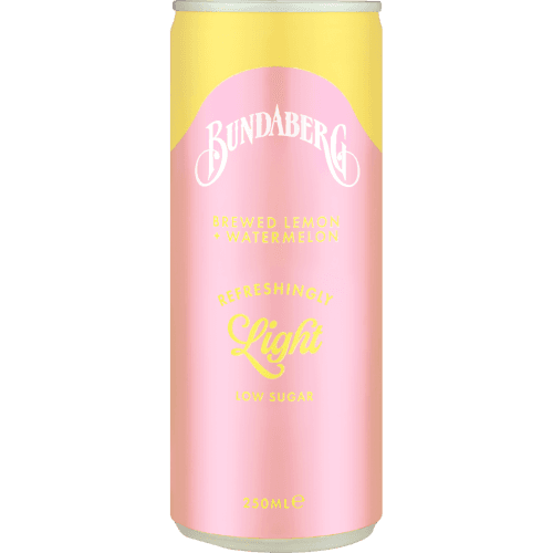 Bundaberg Brewed Light Lemon & Watermelon Drink
