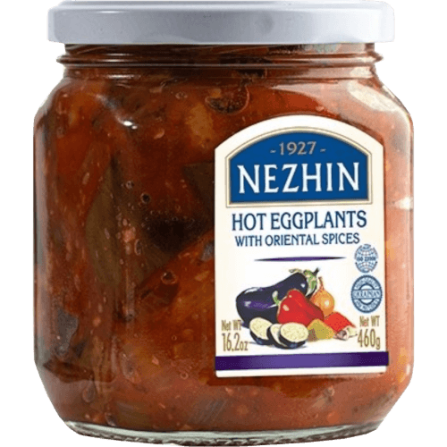 Nezhin  Hot Eggplants with Oriental Spices