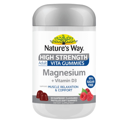 Natures Way High Strength Raspberry Adult Vita Gummies