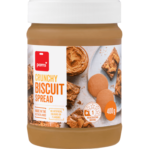 Pams Crunchy Biscuit Spread