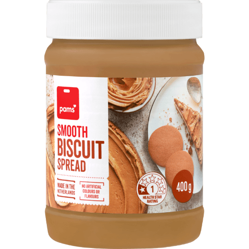 Pams Smooth Biscuit Spread