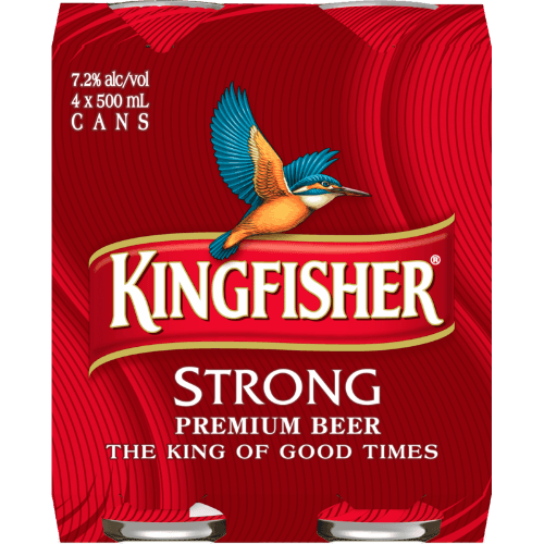 Kingfisher Beer Strong Premium Beer