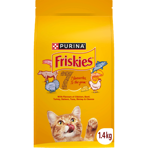 Purina Friskies Adult 7 Favorites Dry Cat Food