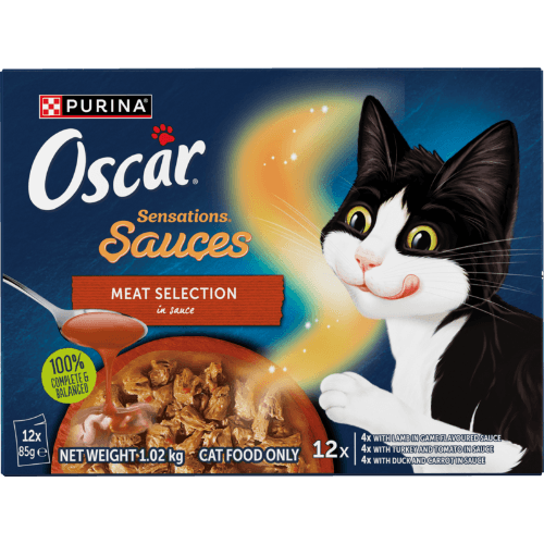 Purina Oscar Sensations Sauces Meat Selection Adult Wet Cat Food