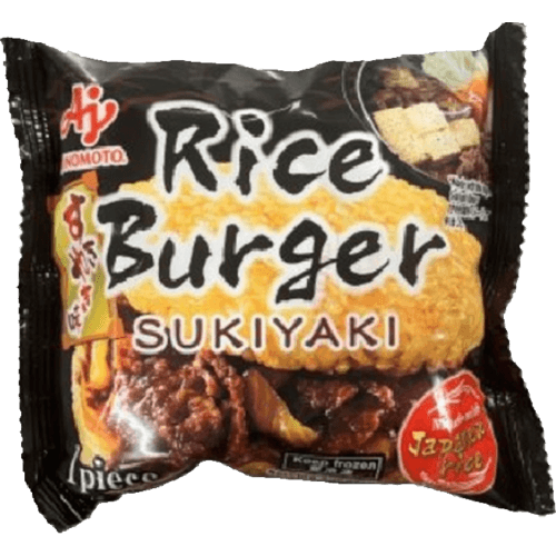 Ajinomoto Sukiyaki Rice Burger