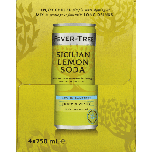 Fever-Tree Sicilian Lemon Soda Mixes
