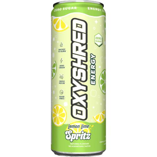OXYSHRED Lemon Lime Spritz Energy Drink