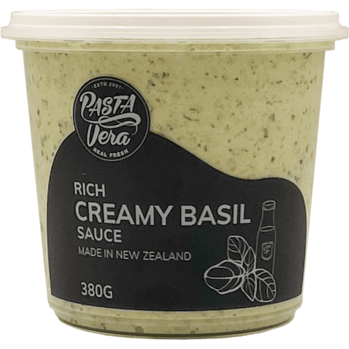 Pasta Vera Rich Creamy Basil Sauce