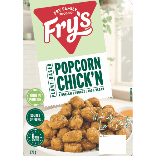 Fry's Plant-Based Vegan Popcorn Chick'n