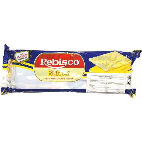Rebisco Butter Sandwich Cracker Biscuits